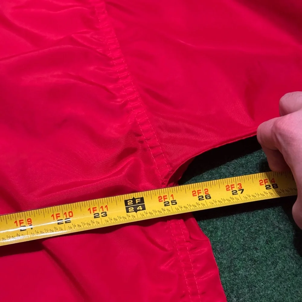 Vintage Russell Southern Co. 50s Nike Red XL Windbreaker Embroidered Jacket